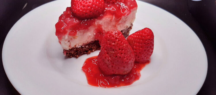 Cheesecake alle fragole una coccola totale
