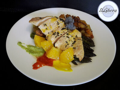Pollo e arancia caramellata: fresca, buona ed immediata