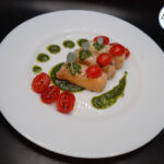 Nasello rucola e pomodorini
