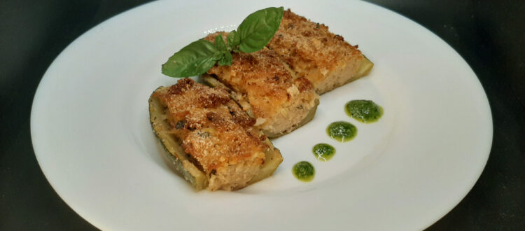 Zucchine ripiene al sapore di mare