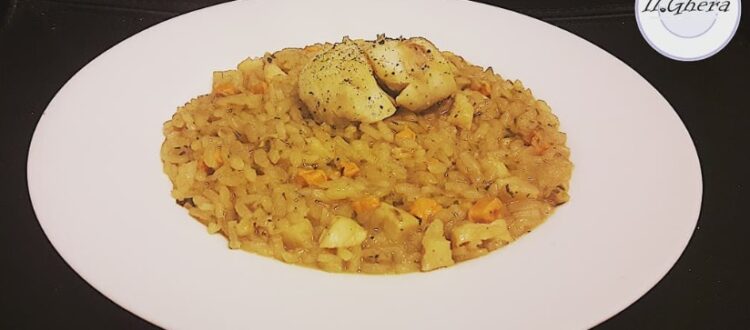 Risotto alle capesante, il mare in tavola