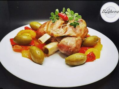 Stinco di maiale birra e maggiorana