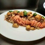 Tagliolini Barolo e funghi, fan sparire i musi lunghi