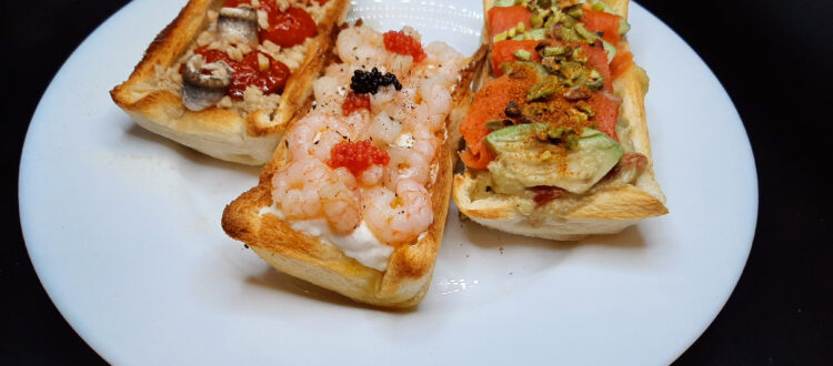 Tartine sfiziose: le 3 caravelle del gusto