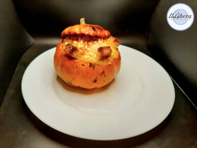 Vellutata di zucca di Halloween