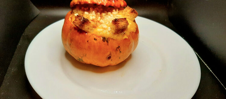 Vellutata di zucca di Halloween
