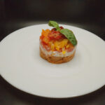 Cheesecake salata ai 4 pomodori