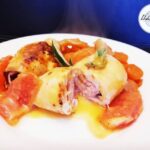 Involtini di pollo al pompelmo