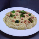 Risotto broccoli e salsiccia, abbinata che ti vizia