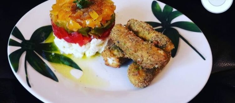 Tripudio di mozzarella fresco e croccante